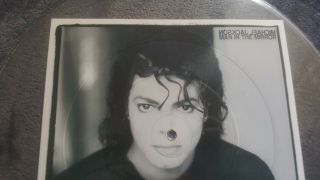 Michael Jackson Man In The Mirror Mega Rare Uncut Picture Disc Vinyl 8