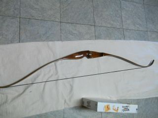 Vintage Wards Westernfield Standard Hunter Recurve Bow Rt Hd 58 " 45 28 " Draw