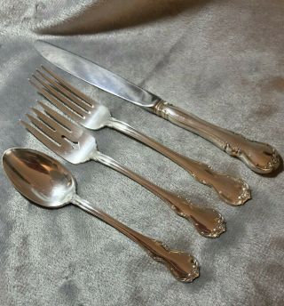 French Provincial Towle Sterling Silver 4 Piece Place Setting