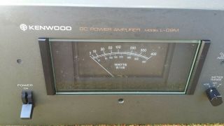 Kenwood L09M High Power High Speed Mono Amplifier (2) Rare 6