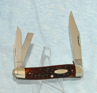 Rare Vintage Case Xx Redbone Whittler Knife 6380 10 Dot 1970 " Near