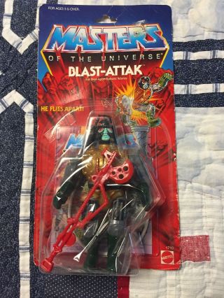 Vintage Blast - Attak Moc Masters Of The Universe Motu He - Man