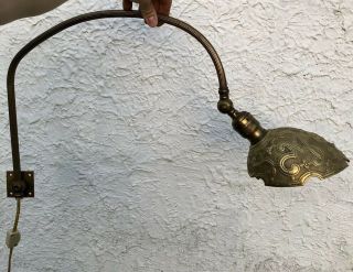 Rare Antique Dental Task Articulating Lamp Oc White Faries Era Light Patent 1904