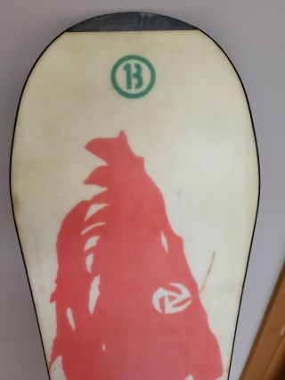 1993 Vintage Snowboard Burton Jeff Brushie Trout Board - Rare Classic 10