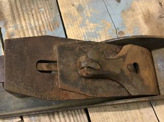 Antique STANLEY BAILEY No.  7 Smooth Bottom Wood Plane Hand Tool Vintage 8
