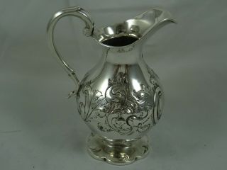 Stunning Victorian Silver Milk Jug,  1853,  128gm