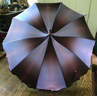 Vintage Fumc Umbrella Art Deco F.  U.  M.  C Made In Philadelphia Pa