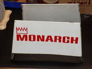 Vintage Monarch Metal Store Tire Display Rack