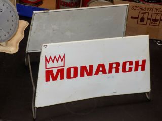 Vintage Monarch Metal Store Tire Display Rack 2