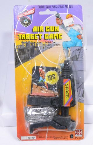 Vintage Toy Salesman Sample Jak Pak Air Gun Target Game Galaxy Fighers