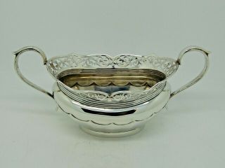 Antique Silver Sugar Bowl Birmingham 1935 – Charles S Green & Co Ltd 207g 3