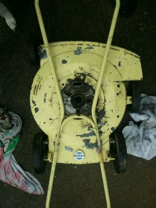 VINTAGE LAWN BOY MODEL 3002 BUTTERCUP PUSH LAWNMOWER but MAY BE able 6