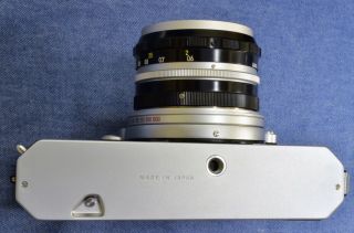 c1966 FIND Nikon Nikkormat FS F S 50mm f2 Card VTG 12
