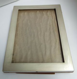 Lovely English Antique 1914 Sterling Silver Photo Frame