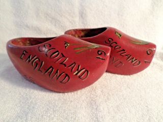 Ww Ii 9th U.  S.  Air Force Painted Wooden Shoes Souvenir - Holand - Leo Puttin