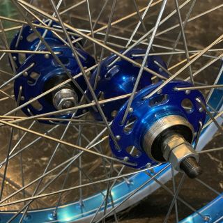 NOS 1980s UKAI Speedline Shiny Side Wheels Vintage Old School Bmx Redline GT JMC 3