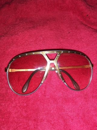Vintage Alpina M1 64 - 14 Sunglasses Stevie Wonder 80 