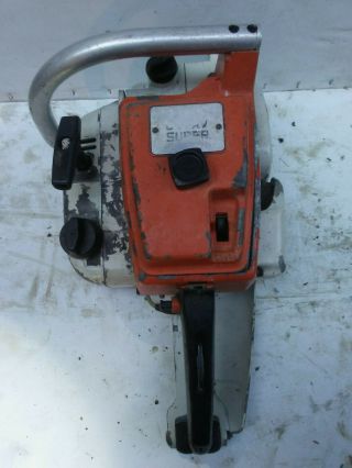 Vintage It Looks Like An Early Stihl 041 Av Chainsaw,  Serial 4350319