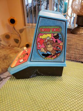 Vintage 1981 COLECO Nintendo DONKEY KONG Table Top Mini Arcade Game - 3