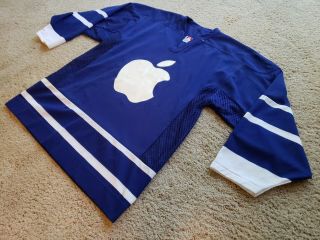 VTG RARE Apple Computer INC Logo MacINTOSH OS X Hockey Jersey L COLLECTOR 2