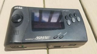 Sega Genesis NOMAD system,  unit portable gaming vintage. 4