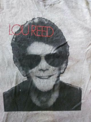 Vtg Orig Lou Reed " Rock & Roll Animal " T - Shirt - M Medium Screen Stars ░░░░░░░░░