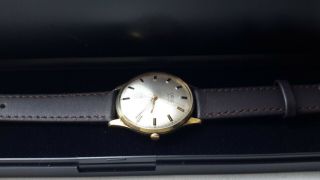 Oris 17 Jewels Movement Swiss Vintage H/wind Mechanical Mens Watch