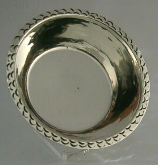 STUNNING ARTS AND CRAFTS STERLING SILVER PLANISHED BOWL CHANNEL ISLES 3