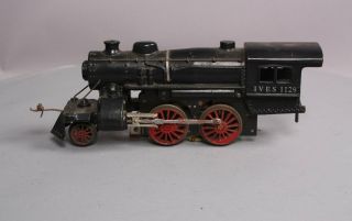 Ives 1129 One Gauge Vintage 2 - 4 - 0 Steam Locomotive - Rare