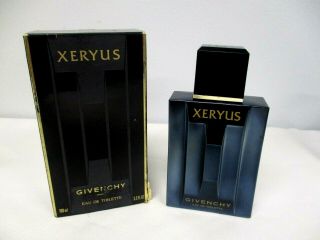 Rare Vintage Givenchy Xeryus 3.  3 Oz 100 Ml Eau De Toilette For Men Mib