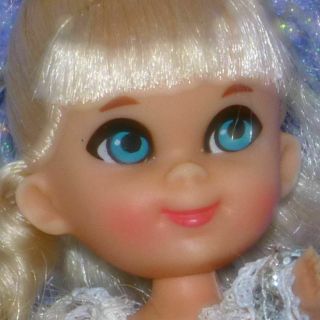 Mattel Liddle Kiddle Storybook Cinderiddle Cinderella Honey Blonde Doll Gown
