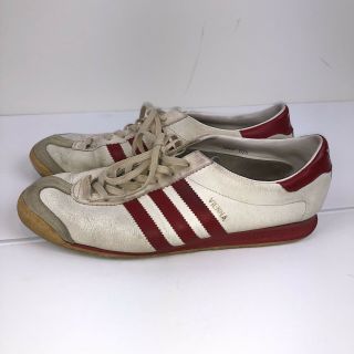 Vintage 70s Adidas Vienna Shoes Made In Yugoslavia Size 10.  5 Rare City Series