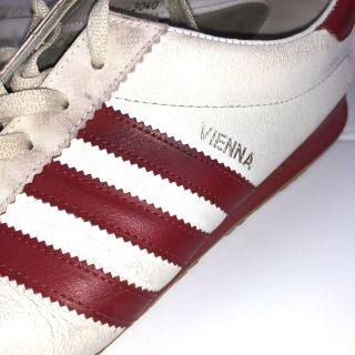 Vintage 70s Adidas Vienna Shoes Made in Yugoslavia Size 10.  5 Rare City Series 2