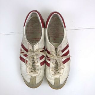 Vintage 70s Adidas Vienna Shoes Made in Yugoslavia Size 10.  5 Rare City Series 7
