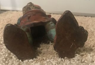 Antique Cast Iron Gnome,  Door Stop 10 