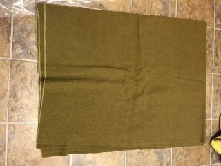 WW2 US Army Blanket Wool 2