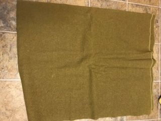 WW2 US Army Blanket Wool 3