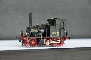 Micro Metakit 10104h Brass Kpev T0 Steam Locomotive Black Livery Rare