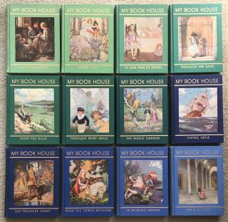 My Book House Vintage Rainbow Set Complete 12 Volumes 1958 Olive Beaupré Miller