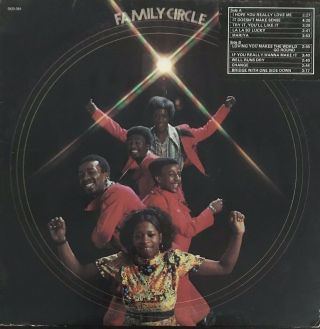 Family Circle S/t Rare Soul Funk Lp Sky Disc