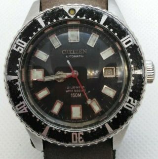 Vintage Citizen Challenge Ref.  52 - 0110 Automatic Sub Diver 150m Circa 1977