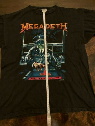 Vintage Megadeth ”rust In Peace” Tour Shirt (europe 1990)