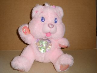 Vintage Twinkle Bears Soft Plush Pink 10 " Teddy Bear 1995 Fantasy Ltd Rare