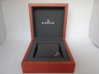 Edox Watch Box Vintage,  Inner And Outer,  1990 