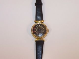 Vintage ERNEST BOREL KALEIDOSCOPE Cocktail Swiss Made 17J Synchron 26 Watch 4