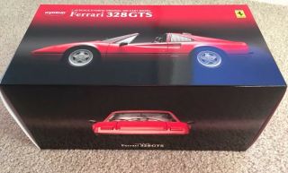 1/18 Kyosho Rare Soldout Ferrari 328 GTS 1988 Red 5