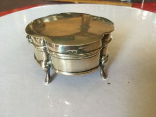 Antique Sterling Silver Dressing Table Box