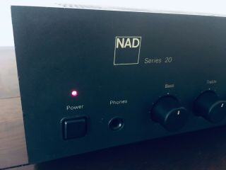 NAD 3020 Legendary Vintage Amplifier w/Phono Stage.  99p 4