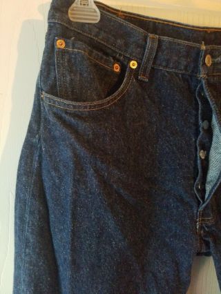 Vintage Men ' s Pre Owned 36x34 Button Fly Levi ' s 501 Made in USA Levi Strauss Co 3