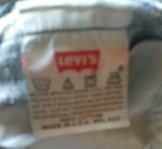 Vintage Men ' s Pre Owned 36x34 Button Fly Levi ' s 501 Made in USA Levi Strauss Co 7